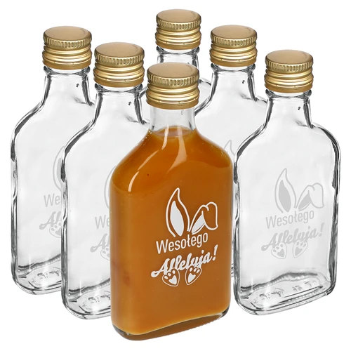 200 ml kruvikorgiga pudel, trükk JÄNESEKÕRVAD 6 tk