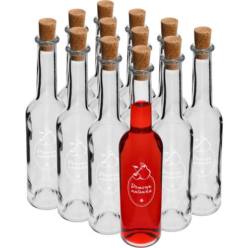 350 ml pudel korgiga, trükiga "Kodune liköör" - 5