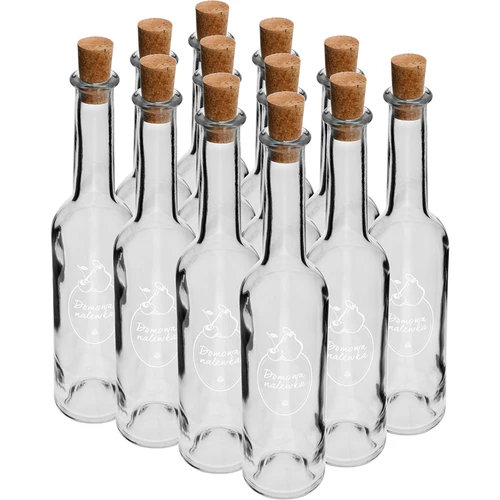 350 ml pudel korgiga, trükiga "Kodune liköör" - 6