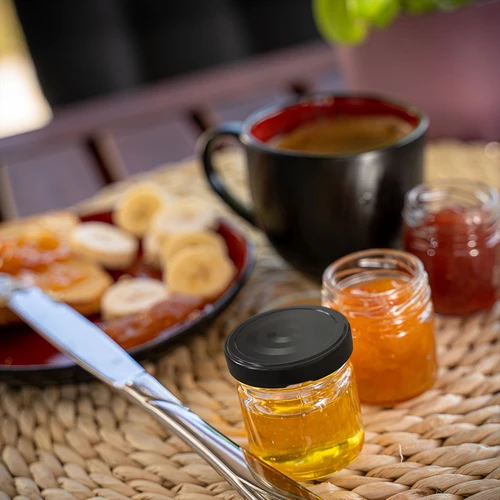 40 ml Twist-off purk musta kaanega fi 43 - 10 tk. - 11