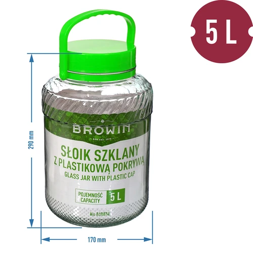 5 L purk tangidega - roheline keeratav kaas - 6