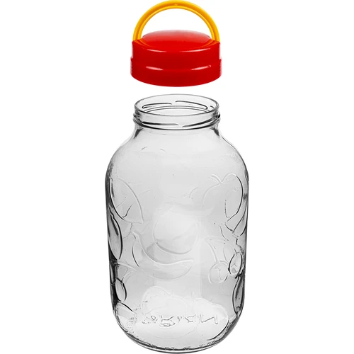 5 l purk tinktuuride jaoks ja käepidemega keeratav kaas - 3