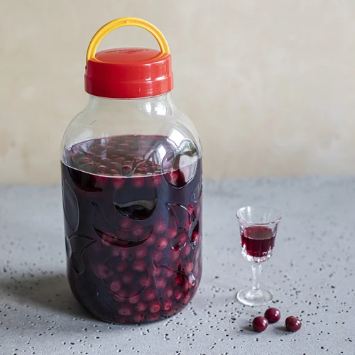 5 l purk tinktuuride jaoks ja käepidemega keeratav kaas - 6