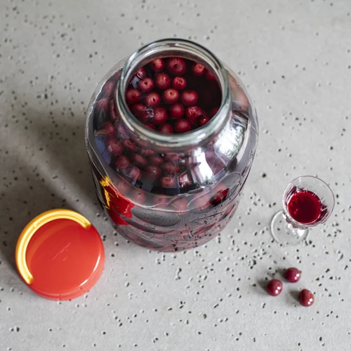 5 l purk tinktuuride jaoks ja käepidemega keeratav kaas - 7