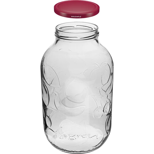 5 l purk värvilise kaanega Ø 100 - 2