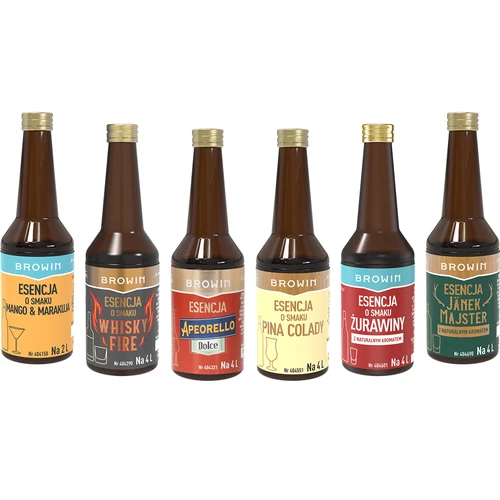 6 essentsi komplekt - kokteilikomplekt 6x40ml