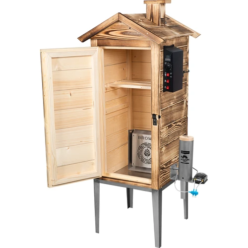 Aia suitsuahi 200 L dragON Wood 100E - puiduküttega, elektrilise soojendusmooduli ja kontrolleriga - 3