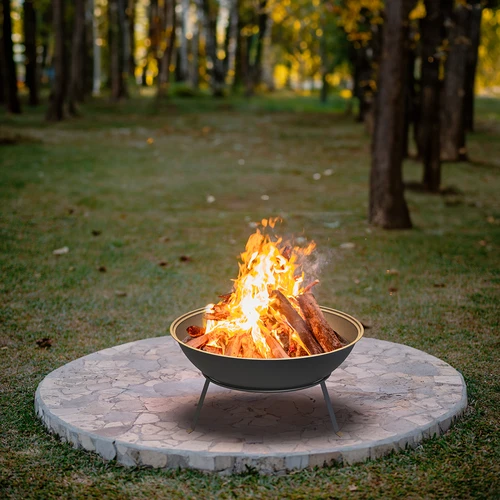 Aiatulekauss restiga, Ø55 cm, ümmargune, kausikujuline - 9