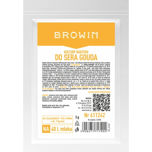 Bakterikultuurid Gouda juustu jaoks