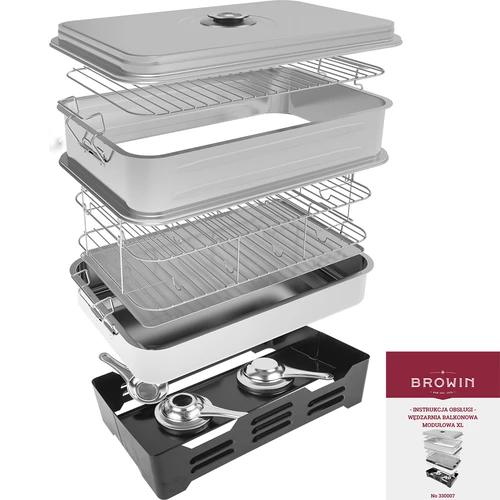 Balkoni suitsutuskapp reguleeritava mahuga - 2