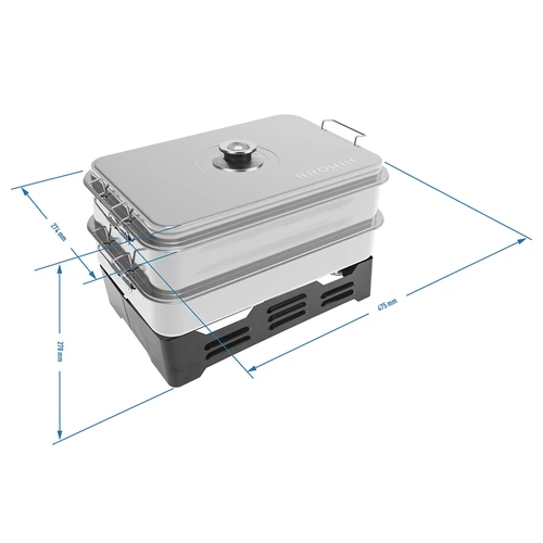 Balkoni suitsutuskapp reguleeritava mahuga - 6