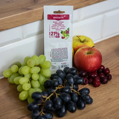 Bayanus-pärm + pärmi toiteaine - Universaalne - 21%, 17 g - 4