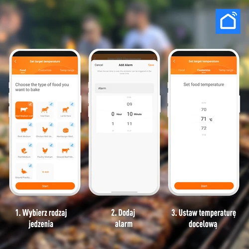 Bluetoothiga köögitermomeeter, 2 sondiga - 10