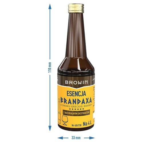 Brandaxa essents Kreeka brändi maitsega, 40 ml - 7
