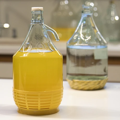 Demižon Dama 5 l klaasist käepidemega - 4