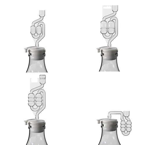 Demižoni kork fi 50/54 mm, sulguriga - 4