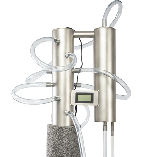 Destillaator HawkStill 'Külmad sõrmed' 60 L - klaaskuulipritsitud kolonn Ø 60,3 mm ja paagi soojustus - 3