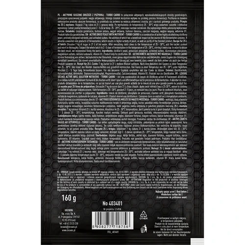 Destilleerimispärm Turbo Carbo - 3