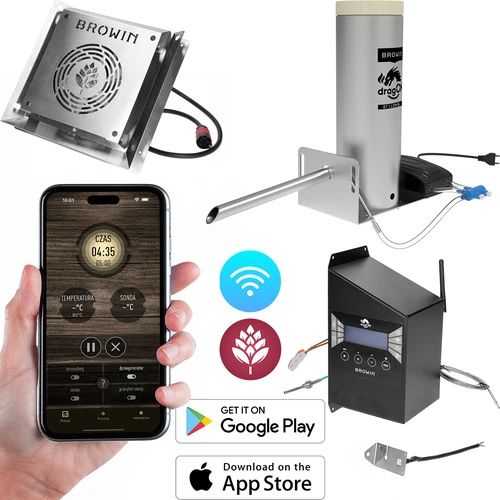 dragON komplekt suitsuahjule - IQ-moodulid Wi-Fi-ga ja suitsugeneraator JET 1 LONG