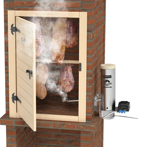 dragON suitsuahju komplekt - IQ-moodulid Wi-Fi-ga ja JET 2 LONG suitsugeneraator tuhasahtliga - 19