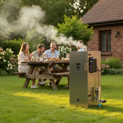 dragON terasest suitsuahi 220 L – digitaalse kontrolleriga - 13