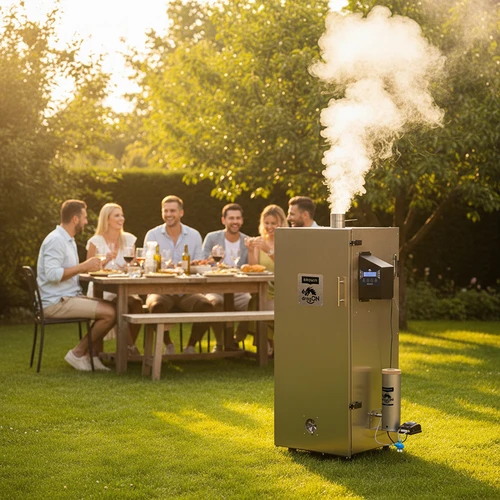 dragON terasest suitsuahi 220 L, IQ – Wi‑Fi kontrolleriga - 15