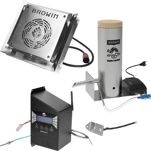 dragON terasest suitsuahi 220 L, IQ – Wi‑Fi kontrolleriga - 8