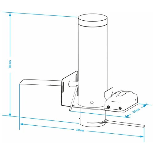 dragONi suitsuahju komplekt - elektrimoodulid digitaalse kontrolleriga ja JET 2 LONG suitsugeneraator - 11