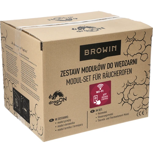 dragONi suitsuahju komplekt - IQ-moodulid Wi-Fi-ga ja JET 1 LONG suitsugeneraator - 23