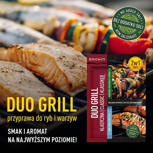 Duo Grill Klassikaline kalale ja köögiviljadele - 2-ühes maitseainesegu, 2 x 12 g - 5