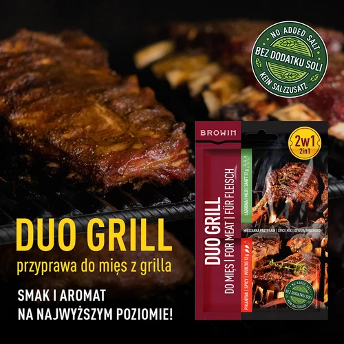 Duo Grill lihale, 2-ühes maitseainesegu, 2 x 12 g - 5