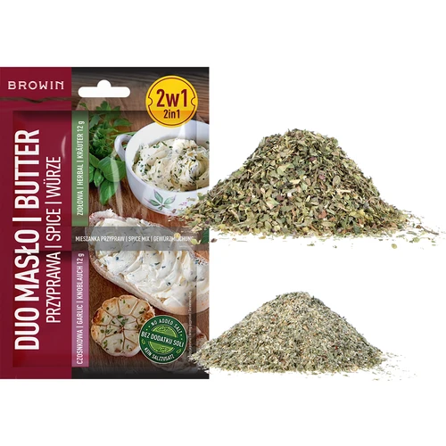 Duo Masło - küüslaugu- ja ürdimaitseaine 2-ühes, 2 x 12g - 3