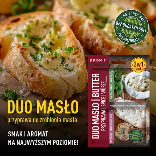 Duo Masło - küüslaugu- ja ürdimaitseaine 2-ühes, 2 x 12g - 5