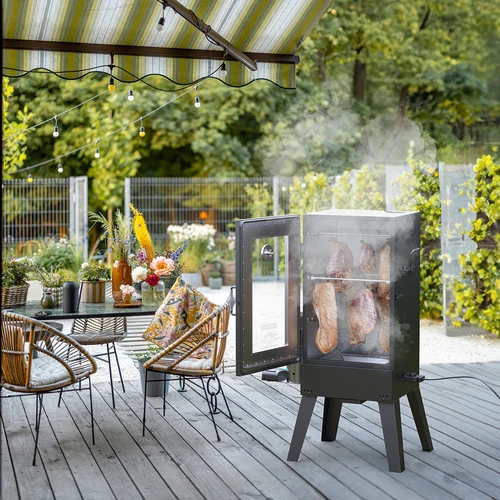 Elektriline suitsuahi dragON E101 suitsugeneraatoriga, 70 L - 13