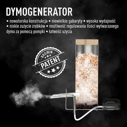 Elektriline suitsuahi dragON PLYWOOD NATURE 100E elektrilise kütmismooduli ja juhtseadmega - 10