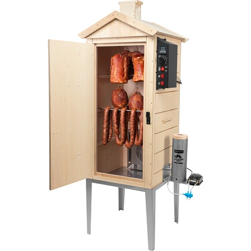 Elektriline suitsuahi dragON PLYWOOD NATURE 100E elektrilise kütmismooduli ja juhtseadmega - 4