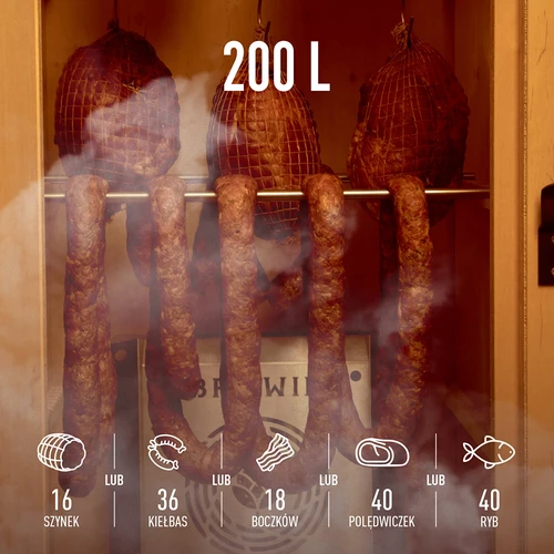 Elektriline suitsuahi dragON PLYWOOD NATURE 100E elektrilise kütmismooduli ja juhtseadmega - 8