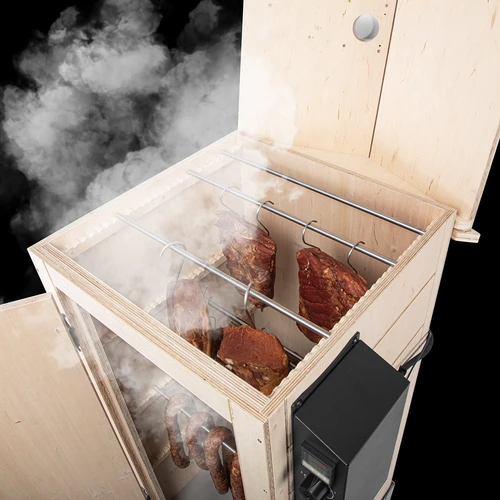 Elektriline suitsuahi dragON PLYWOOD NATURE 100E elektrilise kütmismooduli ja juhtseadmega - 7