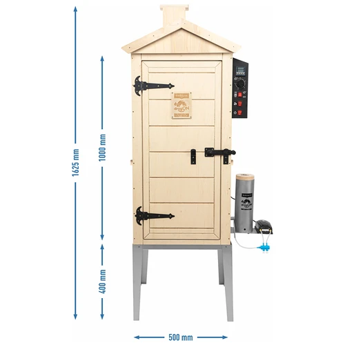 Elektriline suitsuahi dragON PLYWOOD NATURE 100E elektrilise küttemooduli ja kontrolleriga - 14