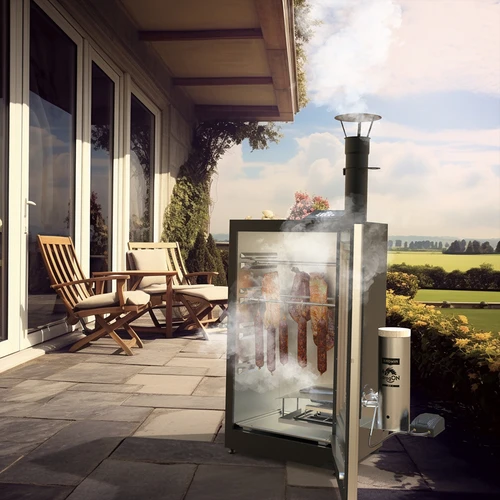 Elektriline suitsuahi - dragON suitsugeneraatoriga, digitaalne, 65 L - 31