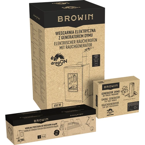 Elektriline suitsutuskapp dragON mobiilse alusega ja puhastusvedelikuga - 35