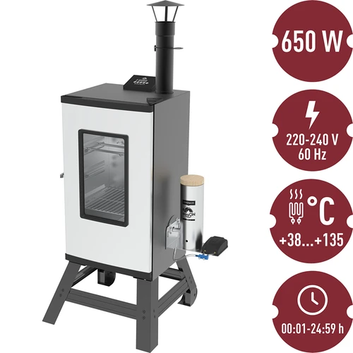 Elektriline suitsutuskapp dragON mobiilse alusega ja puhastusvedelikuga - 24