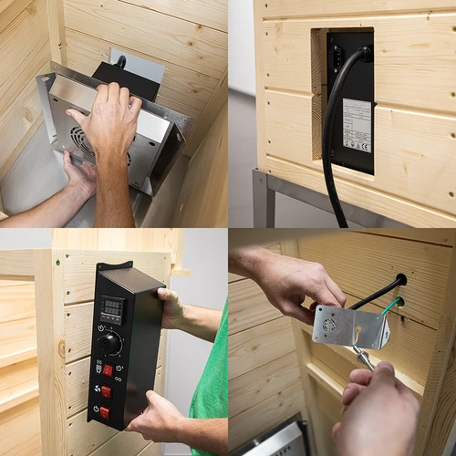 Elektrimoodulite komplekt koos digitaalse juhtseadmega - dragON 1,5 kW, aiasuitsuahjudele - 5