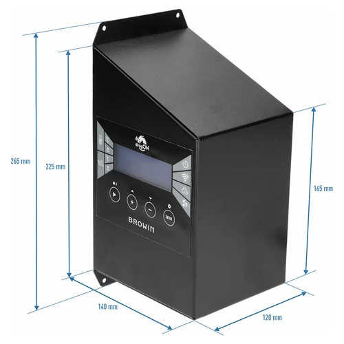Elektrimoodulite komplekt Wi‑Fi kontrolleriga – dragON IQ 1,5 kW, aia suitsuahjudele - 4