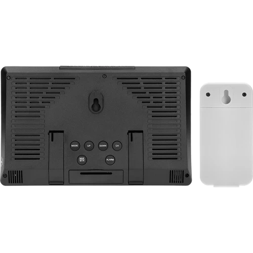 Elektrooniline ilmajaam – juhtmevaba, anduriga, must - 6