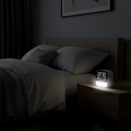 Elektrooniline ilmajaam Soens - juhtmevaba anduri, äratuskella ja lambiga - 6