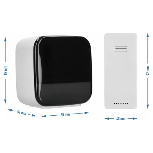 Elektrooniline ilmajaam Soens - juhtmevaba anduri, äratuskella ja lambiga - 4