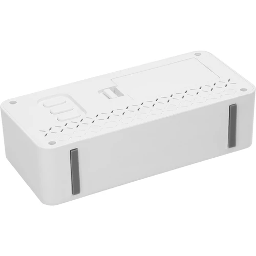 Elektrooniline ilmajaam Soens – valge, koos kellaga ja kalendriga - 4