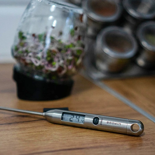 Elektrooniline köögitermomeeter (-40°C kuni +300°C) terasest - 3