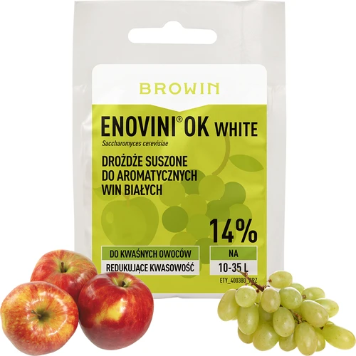 Enovini® OK WHITE - happesust vähendav veinipärm 7 g - 4